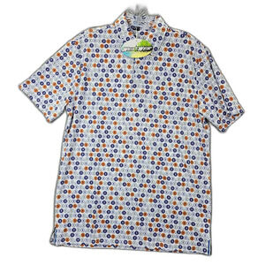 NWT White Water Life Men's Clark Gillies Performance Polo Golf Shirt Size M